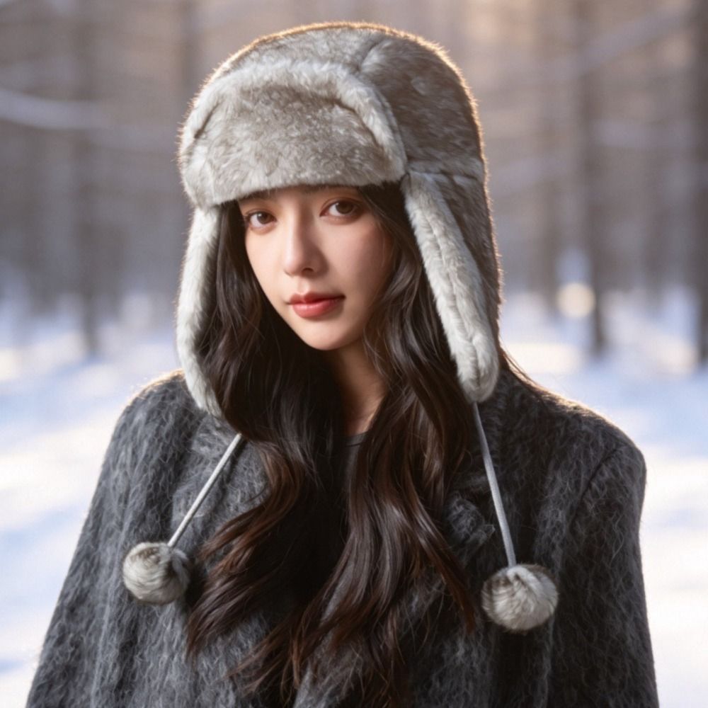 暖かいポリエステル製トラッパーエアフラップハット 防風ポンポ - Winter Trapper Hat のレビューと価格