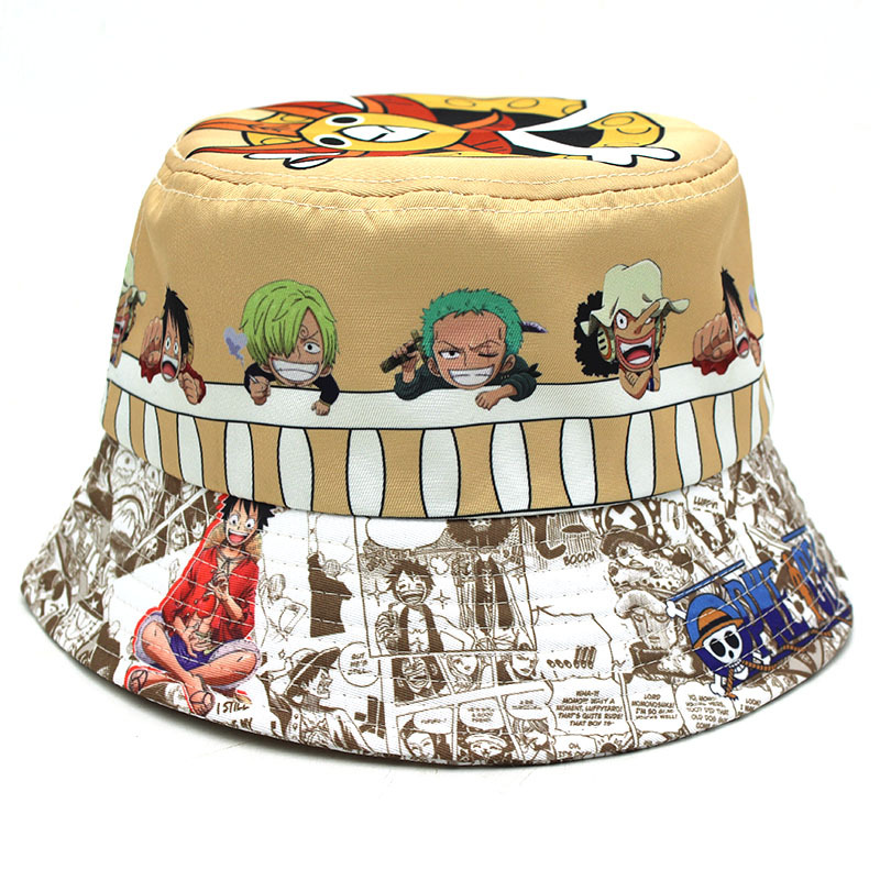 新しいワンピース ロロノア・ゾロ トニートニー・チョッパー  - Bucket Hat Cotton のレビューと価格