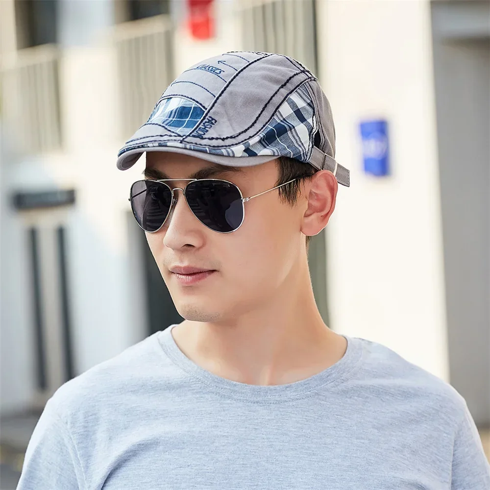 2026年ブランドコットンニュースボーイキャップ メンズファ - Newsboy Cap Ivy のレビューと価格