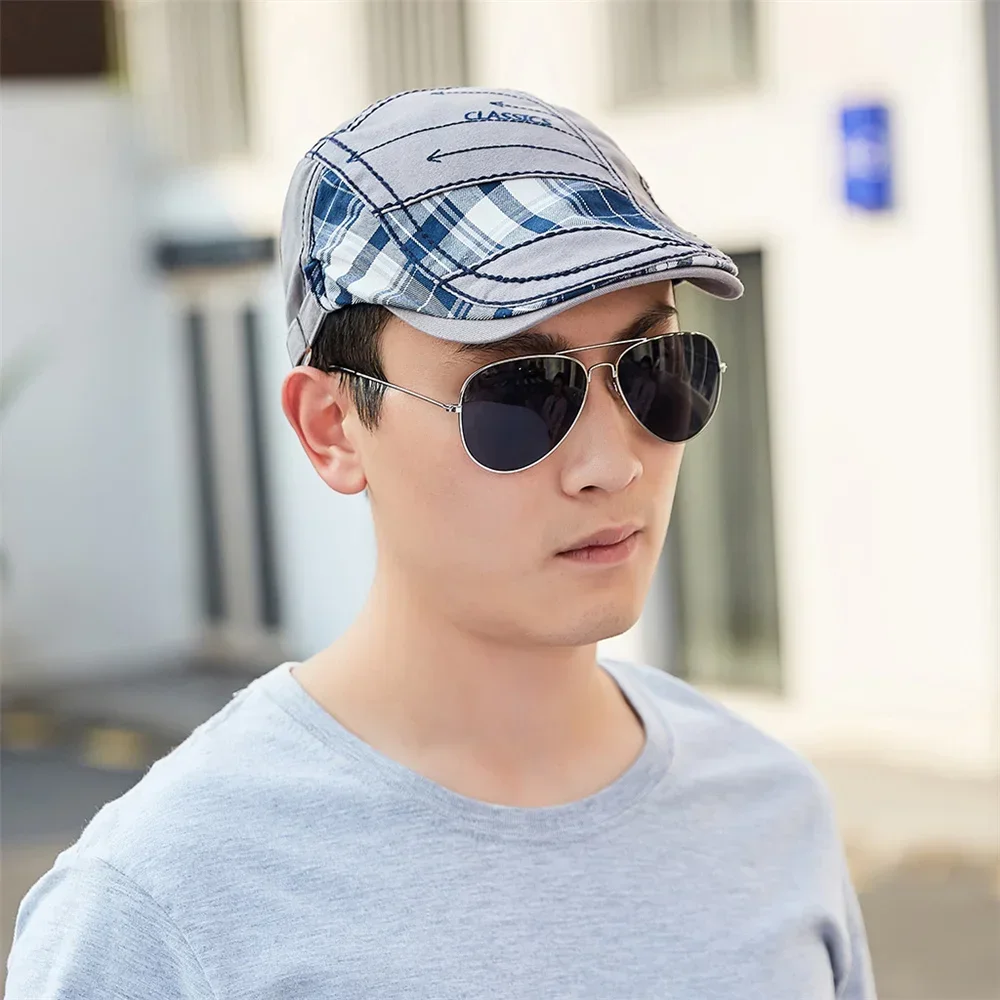 2026年ブランドコットンニュースボーイキャップ メンズファ - Newsboy Cap Ivy のレビューと価格